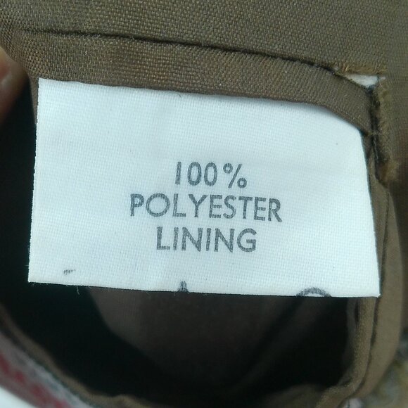 CHARLES BARKER Harris Tweed Wool Sport Coat Jacket 44 L Green Made In England - Picture 10 of 13